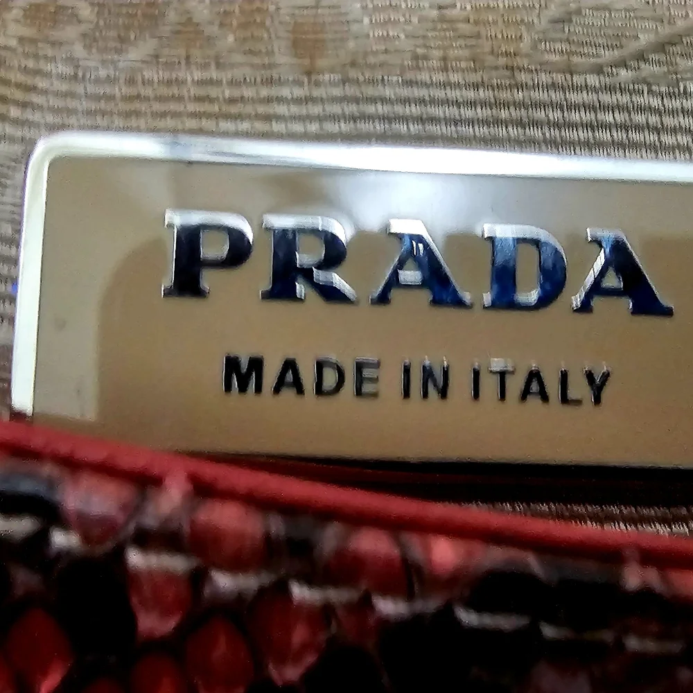 PRADA python Handbag - Picture 5 of 5